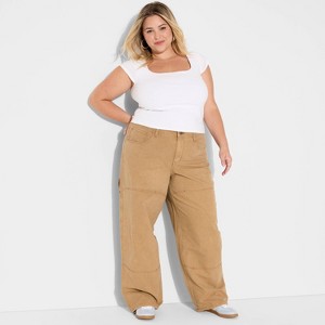 Women's Low-Rise Carpenter Pants - Wild Fable™ - 1 of 3