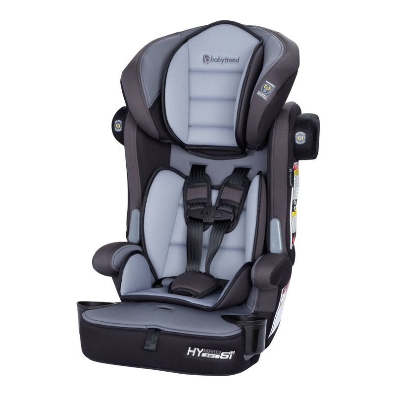 Baby Trend Hybrid SI 3-in-1 Combination Booster Seat with Side Impact Protection - Madrid Black, 1 of 21