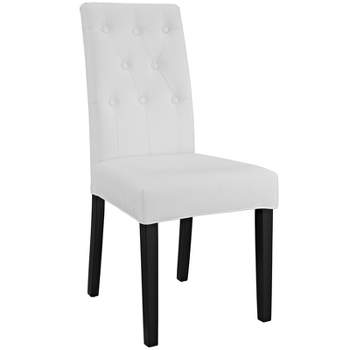 Confer Dining Vinyl Side Chair - Modway