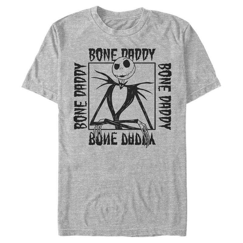 Men's The Nightmare Before Christmas Jack Skellington Bone Daddy T-Shirt, 1 of 6