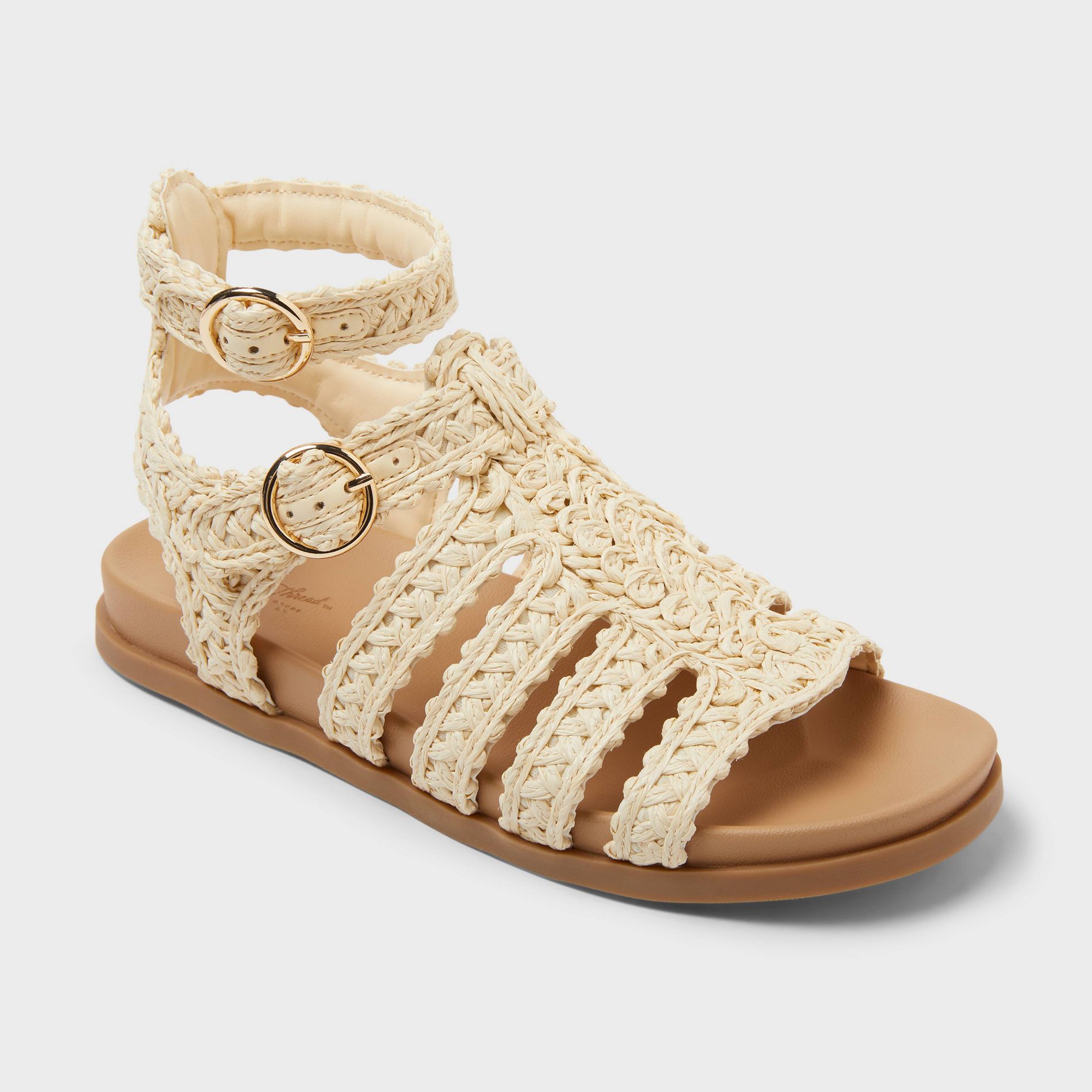 Women’s Tessa Sandals with Memory Foam Insole - Universal Thread™ Natural
