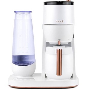 CAFE Grind and Brew - Matte White: GE Appliances Drip Coffee Maker, Whole Bean & Ground, 10 Cup Capacity, Electric - 1 of 4