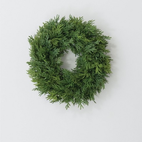 Sullivans Artificial Cedar Wreath 12
