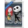 Trends International Disney Tim Burton's The Nightmare Before Christmas - Ink Scary Love Unframed Wall Poster Prints - 3 of 4