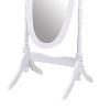 Cesicia Traditional Queen Anna Style Wood Floor Cheval Mirror - 3 of 4