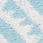 turquoise/ivory