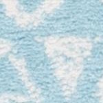 turquoise/ivory