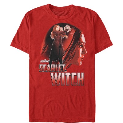 Men's Marvel Avengers: Infinity War Witch Portrait T-Shirt