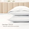 400 Thread Count Organic Cotton Sateen Pillowcase Set by Bare Home - 4 of 4