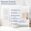 Airsurfer 52-Inch 6-Speed White Ceiling Fans with Remote - 4 of 4