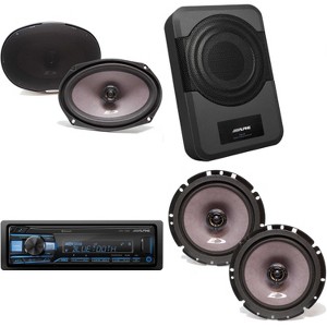 Alpine UTE-73BT Receiver, SXE-6926S 6x9