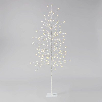 Photo 1 of 6ft Globe Twig Birch Tree Christmas LED Novelty Sculpture Warm White - Wondershop