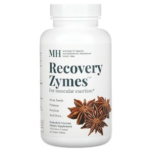 Michael's Naturopathic Recovery Zymes, 180 Enteric-Coated pH Stable Tablets - 1 of 2