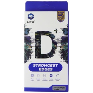 LITO D+ Strong Edge Tempered Glass for Apple iPhone 12 / 12 Pro - Clear (2 Pack) - 1 of 1