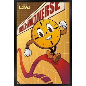 Trends International Marvel Loki: Season 2 - Miss Minutes Danger: Multiverse Framed Wall Poster Prints - 1 of 4