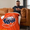 MLB Houston Astros Cooperstown Collection Throwback Silk Touch Throw Blanket 50 x 60 Inches - 2 of 4