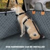 JOEJOY Back Seat Extender for Large Dogs - Hard Bottom Supports 330 lb, Oxford Waterproof Nonslip Dog Car Seat Cover - 3 of 4