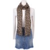 INSPIRE CHIC Women's Floral Printed Long Lightweight Soft Sheer Scarves for All Season 1Pc - 2 of 4