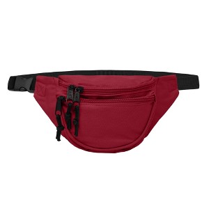 Dalix Fanny Pack w/ 3 Pockets Traveling Concealment Pouch Airport Money Bag - 1 of 4