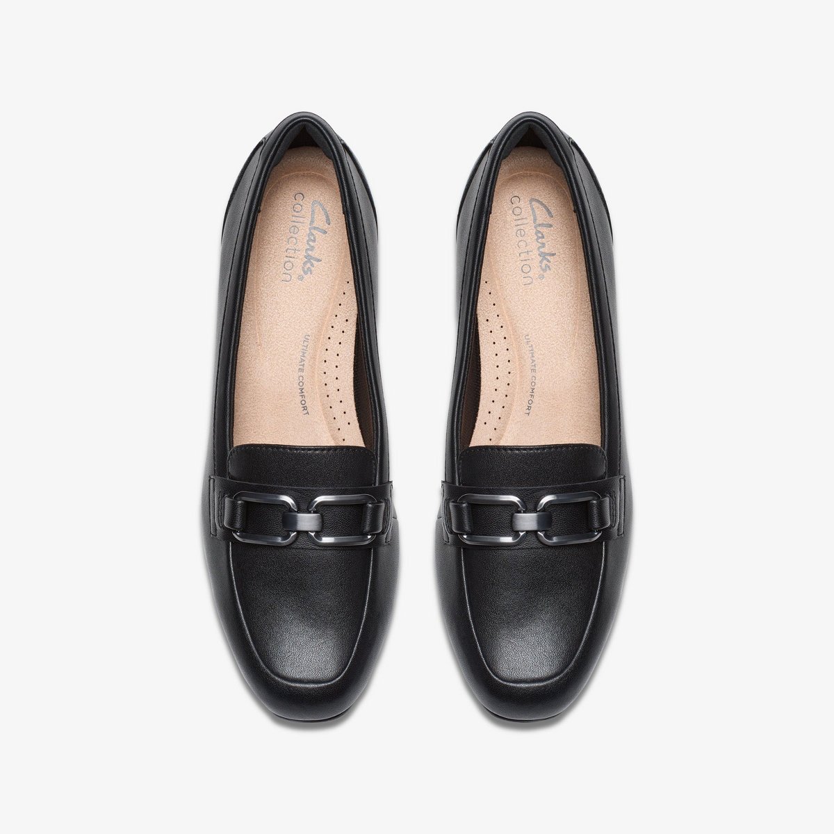 Обувь Clarks Womens Juliet Echo Black Leather Shoes 11 Narrow — фото 7