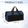 Unique Bargains Oxford Cloth Multi-Purpose Adjustable Strap Organizing Wide Mouth Maintenance Tool Tote - 2 of 4