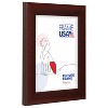 Corporate Rounded Red Mahogany Single Image Picture Frame - 2 of 4