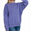 Women's Fleece Sweatshirt - ZENANA - 2 of 2