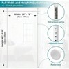 Room Divider No Drilling Curtain Rods Heavy Duty Floor to Ceiling Hanging Wall Divider Tension Partition Room Separator - 4 of 4
