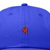 Dalix Lil Strawberry Embroidered Cotton Summer Outdoor Baseball Cap Dad Hat Womens - 2 of 4