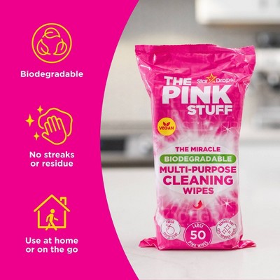 The Pink Stuff All-Purpose Cleaner Wipes - 50ct