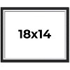 PosterPalooza | Flat Silver Picture Frame - UV Acrylic, Backing Board, Hanging Hardware Included - 2 of 4
