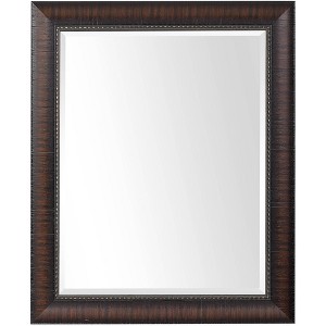 Uttermost Wythe Woodtones 27 1/2" x 33 1/2" Rectangular Wall Mirror - 1 of 1