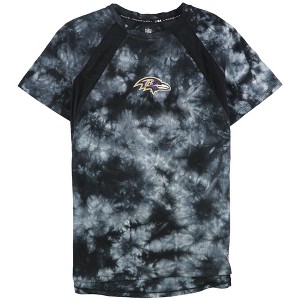 MSX by G-III Womens Baltimore Ravens Graphic T-Shirt, Black, Small - 1 of 2