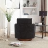CAVINAS 360 Degree Accent Swivel Chair with Soft Adjustable Backrest Comfy Chair Lounge Chair for Living Room - 4 of 4