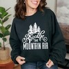 Simply Sage Market Women's Graphic Sweatshirt Breathe The Mountain Air - 2 of 3