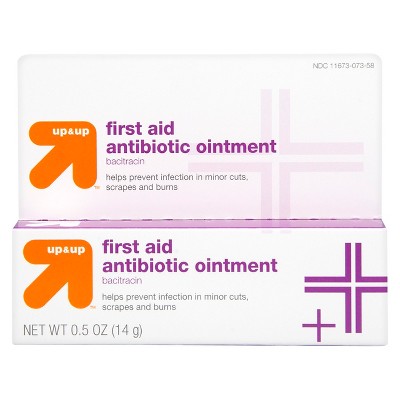 Bacitracin Antibiotic First Aid Ointment - 0.5oz - up & up™