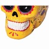 Gallerie II Yellow Floral Sugar Skull Decorative Figure Figurine - 3 of 4