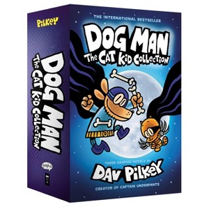 Dog Man: The Cat Kid Collection: From the Creator of Captain Underpants (Dog Man #4-6 Boxed Set) - by Dav Pilkey (Paperback) - 1 of 1