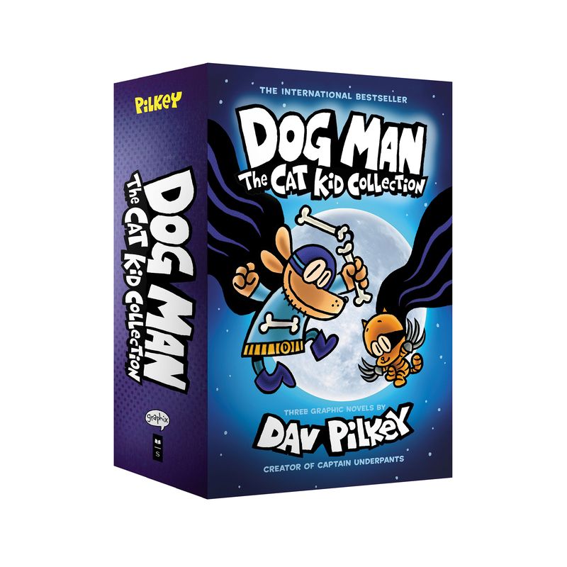 Dog Man: The Cat Kid Collection: From the Creator of Captain Underpants (Dog Man #4-6 Boxed Set) - by Dav Pilkey (Paperback), 1 of 2