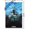Trends International Star Wars: The Mandalorian Season 3 - Lightspeed Framed Wall Poster Prints - 3 of 4