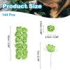 Unique Bargains Durable Flowers Bulk Stem Foam with Gauze for Wedding Bouque Boutonnieres 144 Pcs - 2 of 4