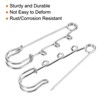 Unique Bargains Metal Decorative DIY Women's Clothing Dress 3 Holes Sewing Brooch Pins 20 Pcs - 4 of 4