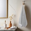REGALWOVEN Cotton Soft Absorbent Embroidered Floral Hand Towel for Bathroom 14" x 31" 2 Pcs - 2 of 4