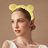Unique Bargains Women's Cute Bears Pattern Headbands 6.69"x6.69"x1.14" 1 Pc - 2 of 3