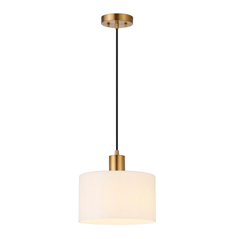 Hampton & Thyme 10" Wide Pendant with Glass Shade , 4 of 13