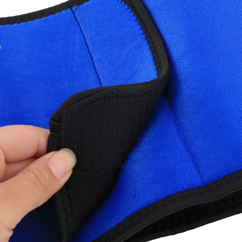 Unique Bargains Neoprene Yoga Adjustable Wrap Lower Back Waist Support Blue 1 Pc, 3 of 6