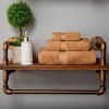 Luxury Cotton Heavyweight Ultra-Plush 3 Piece Towel Set by Blue Nile Mills - 2 of 4