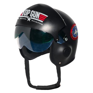 Underwraps Top Gun Fighter Pilot Helmet Adult Costume Accessory - 1 of 4