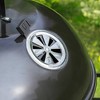 Captiva Designs E02GR003 22" Kettle Charcoal Grill: Porcelain Enamel, Heat-Resistant Handle - 4 of 4
