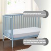 VYNXARIA 3-in-1 Convertible Island Crib Baby Blue - 3 of 4